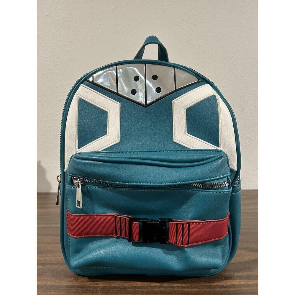 My Hero Academia Deku Mini Backpack Bag Cosplay Bioworld Blue - One Size